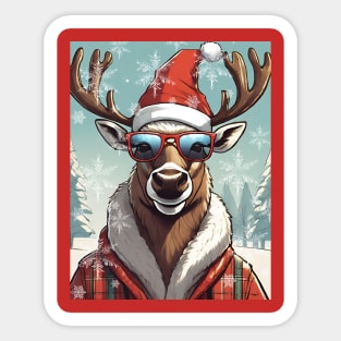 Reindeer cool Sticker